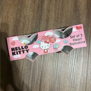 Hello Kitty Valentines Heart Ramekins Set